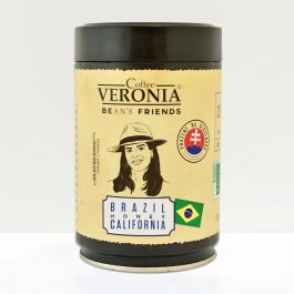 Zrnková káva Coffee VERONIA a Bean´s Friends Brazil California