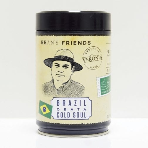 Zrnková výberová káva Brazil Cold Soul- Slovenská rodinná pražiareň kávy Coffee VERONIA