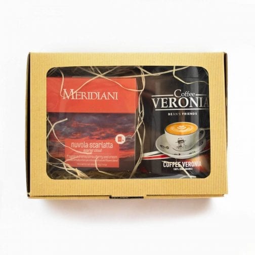 Darčekový balíček - káva Coffee VERONIA a čaj