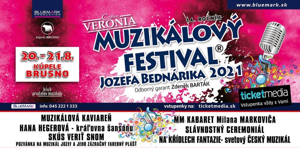 Veronia Muzikálový festival Jozefa Bednárika – dokonalé spojenie hudby a kávy