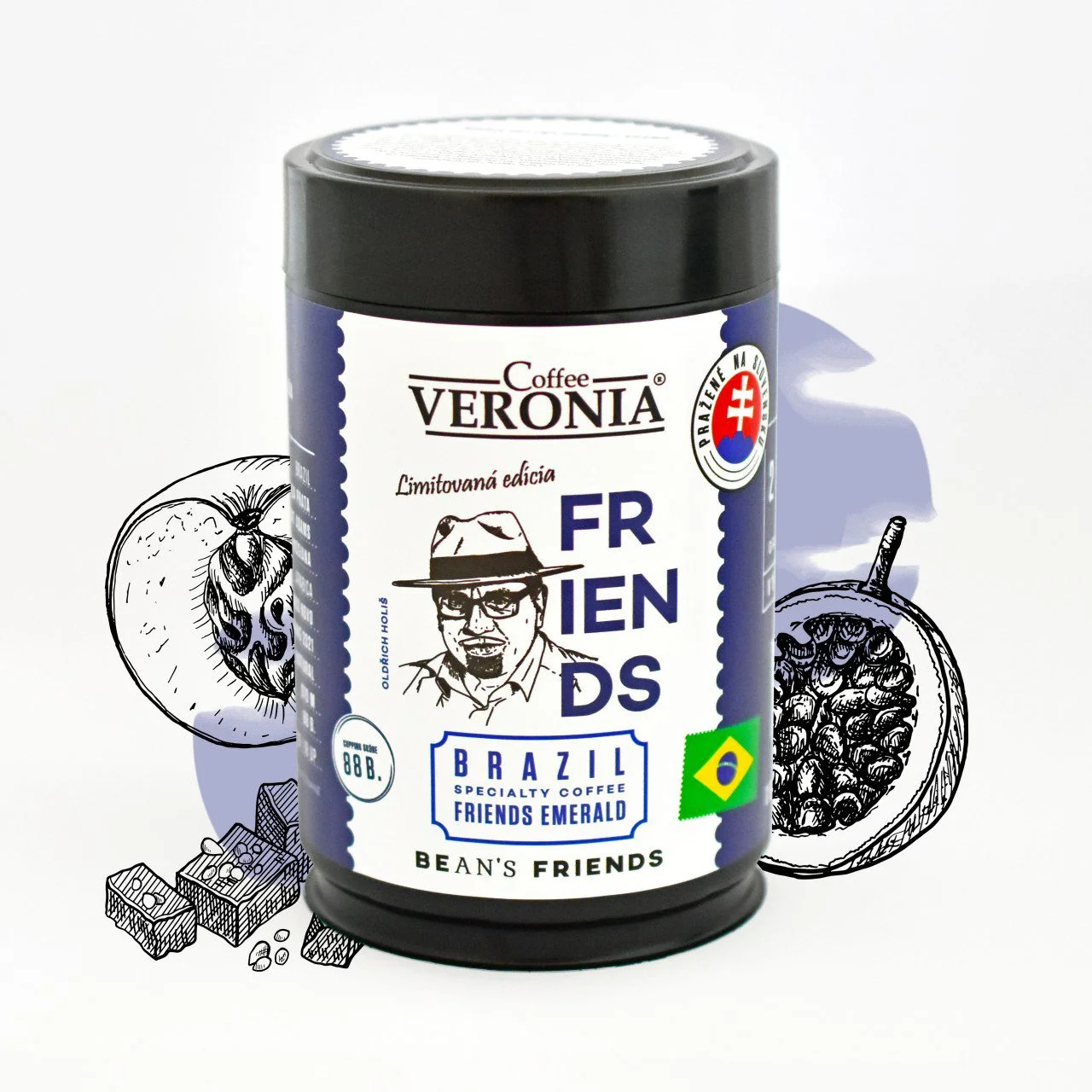 FRIENDS EMERALD – Limitovaná edícia výberovej kávy