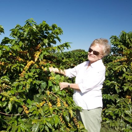 Maria Helena Dumont Adams - Farmárka z kávovníkovej plantáže Morada da Prata