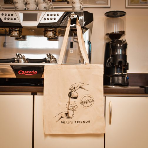 Plátenná taška na kávu - Coffee VERONIA