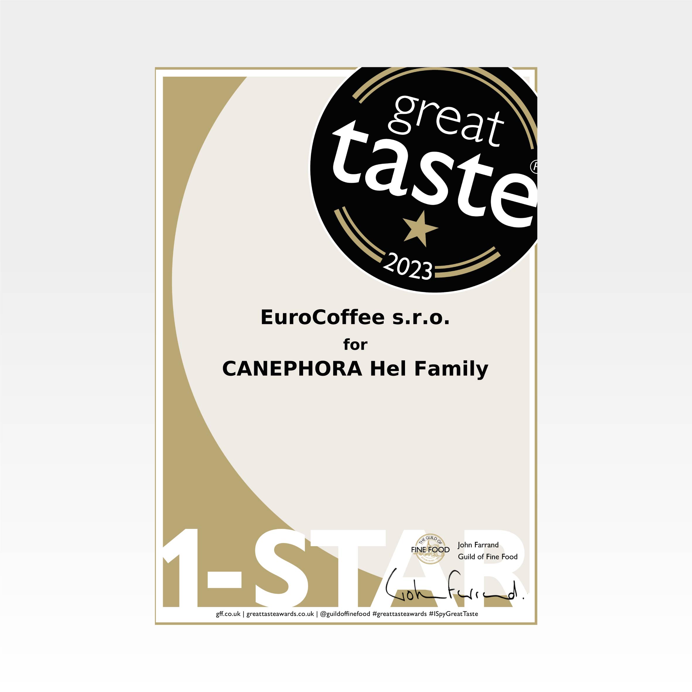 Zrnková káva Microlot Hel Family Great Taste 2023